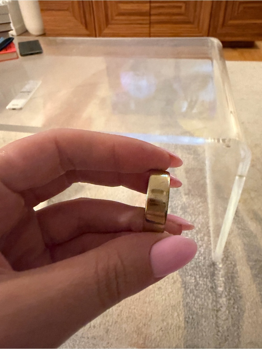 Oura Ring 4 in Gold Size 9